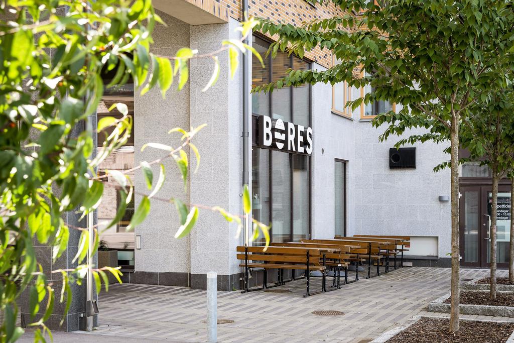 Trevlig restauranger i kvarteret 