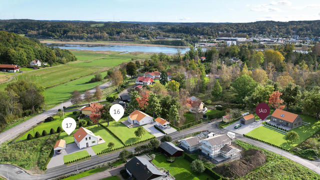 Översikt över tomterna samt området
