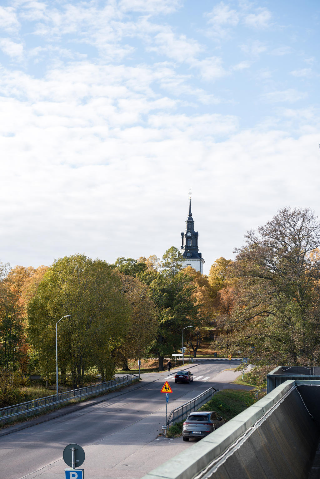 Vy från balkong.