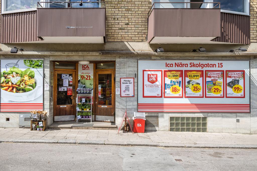 Nära till mindre matbutik