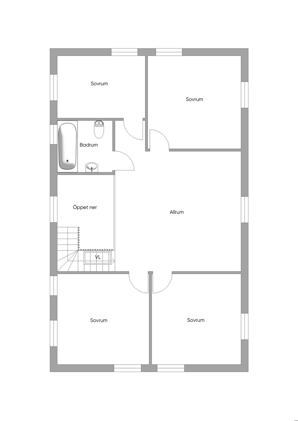 Övre plan
