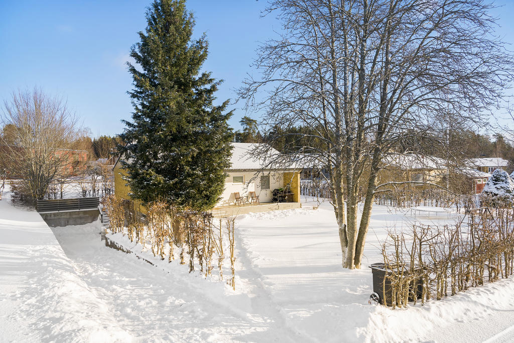 Framsidan av huset
