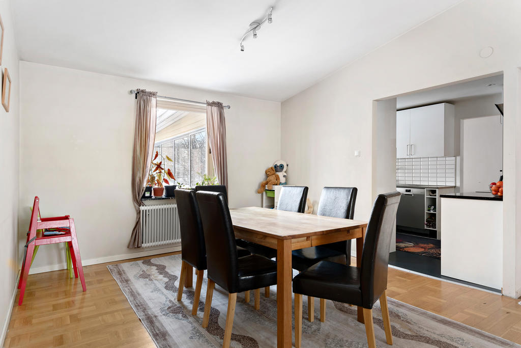 Plats för matbord 