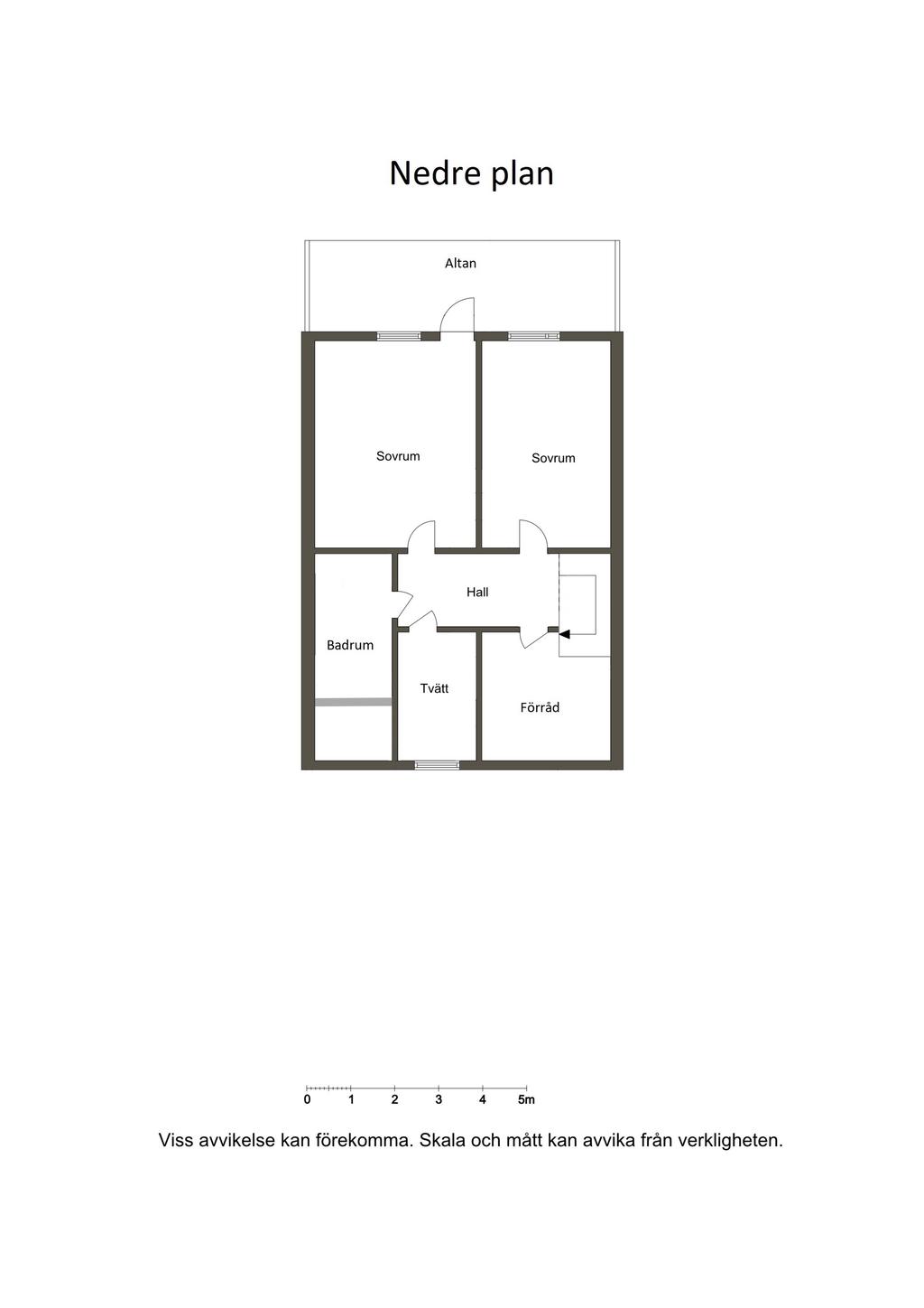 Planritning bottenplan