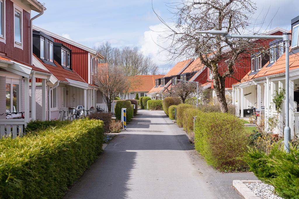 Lugna kvarter med trevlig grönska