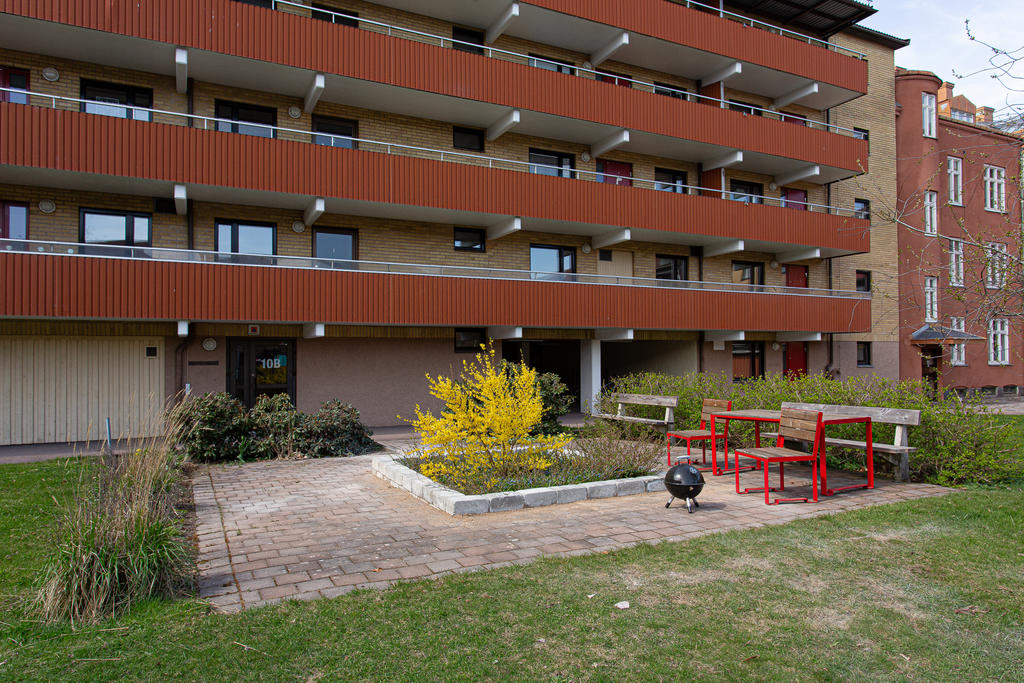 Grillplats på innergård