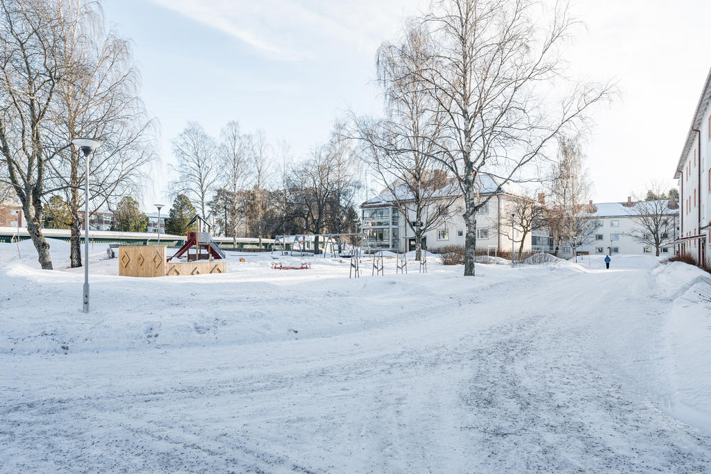 Trevlig innergård