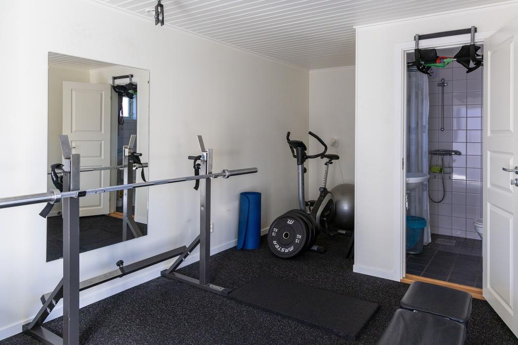 Gästrum/gym vid garage