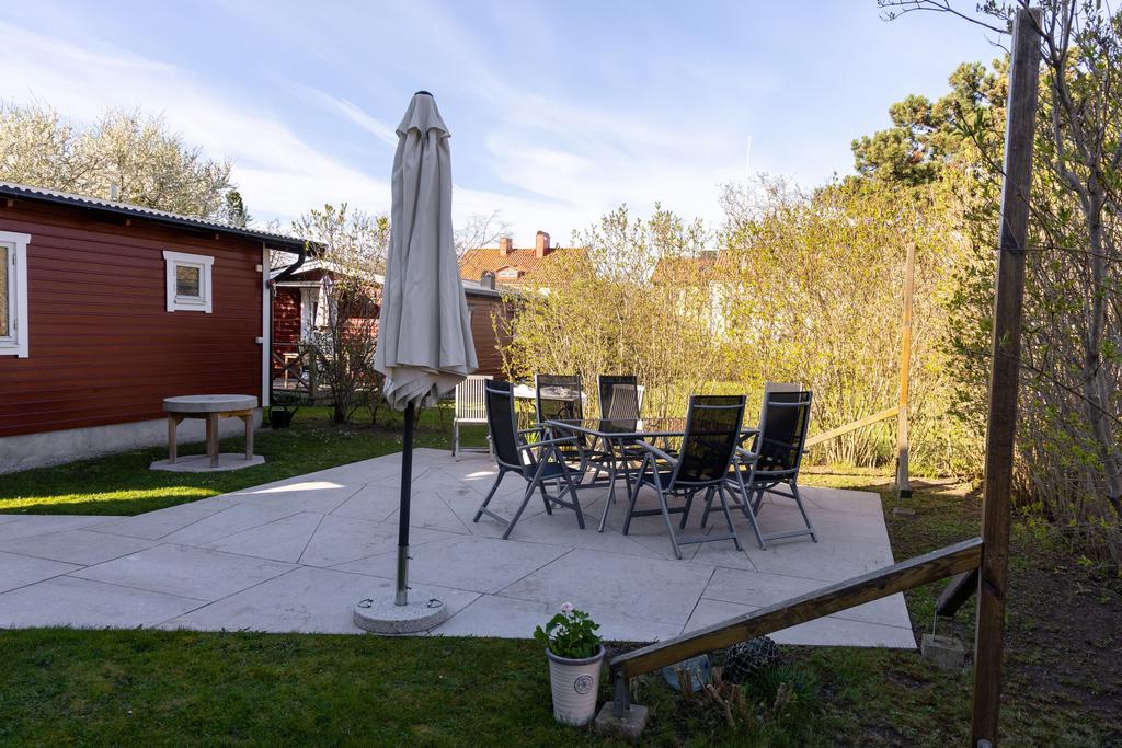 Stensatt uteplats