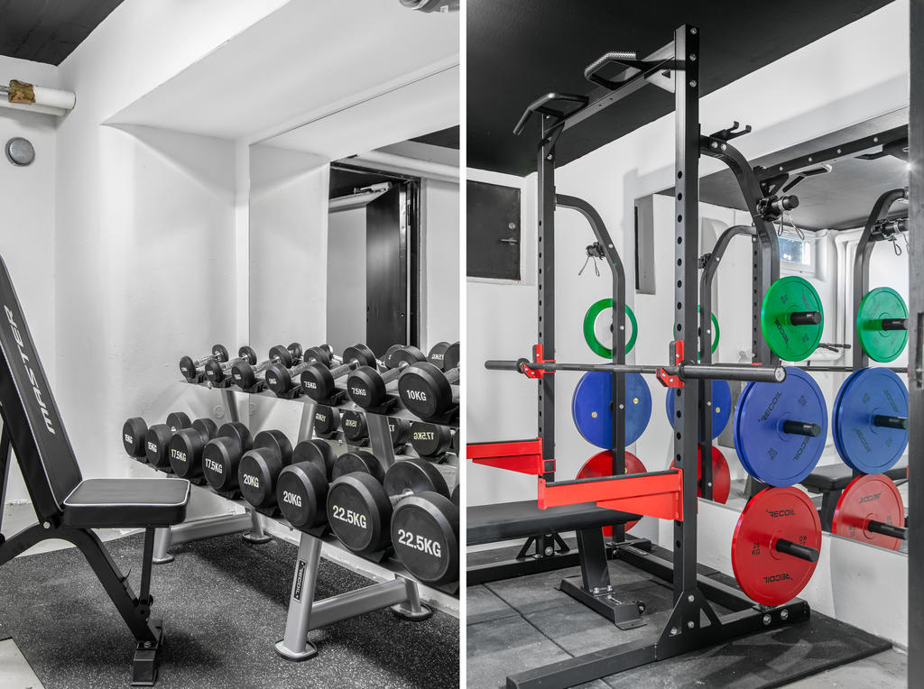 Gemensamt gym i föreningen