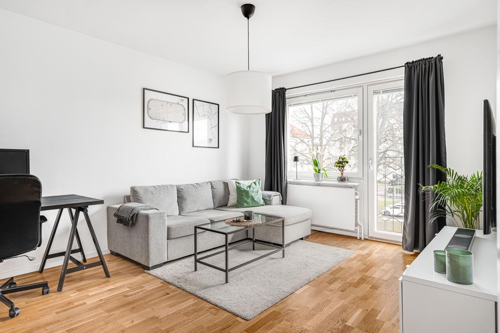 Allrum med fransk balkong