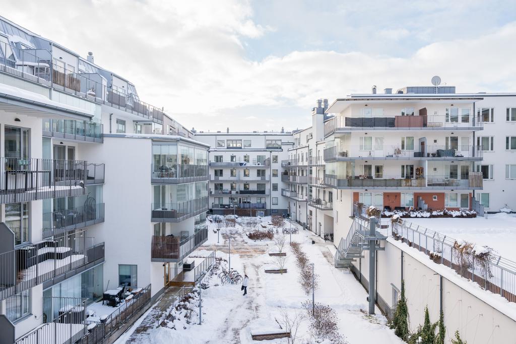 Utblick från balkong
