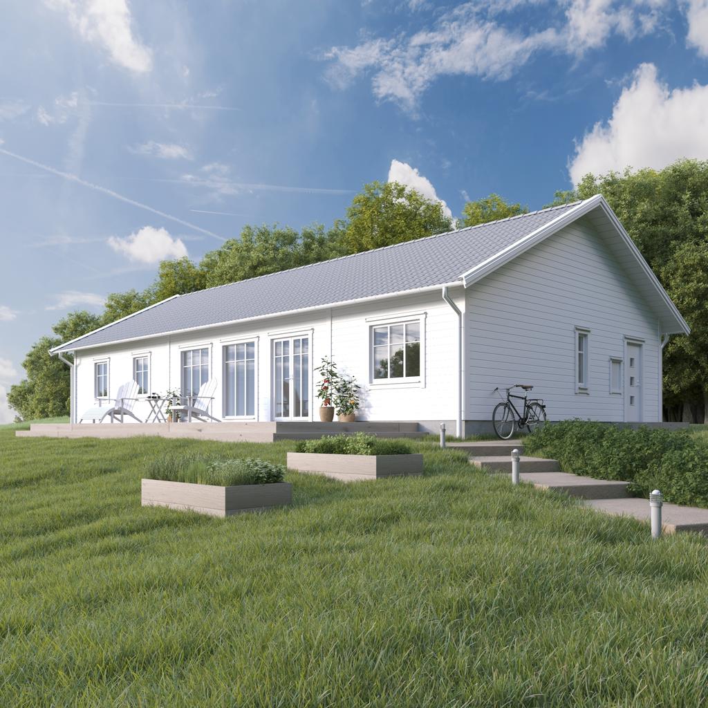 Villa Lycke Klassisk - Visning av detta hus sker 10/3 på Bossgårdsv. 40D.