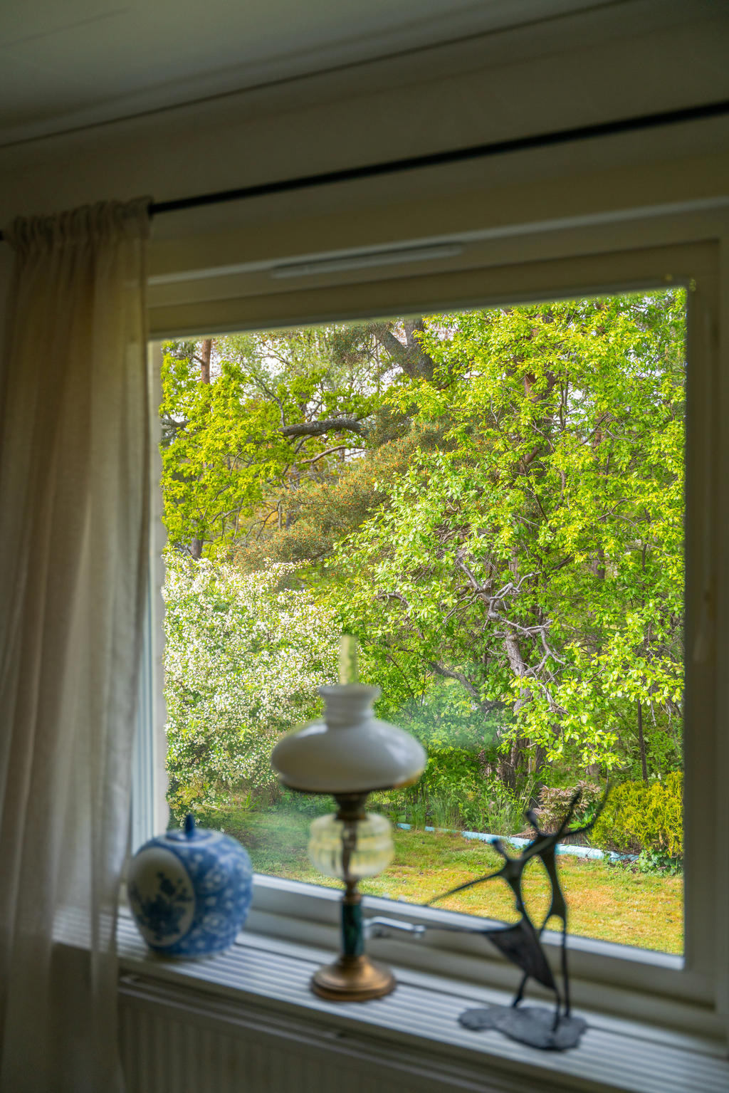 Detaljbild från sovrum 1