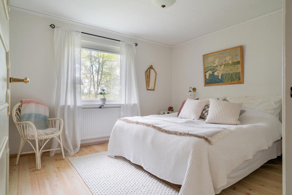 Sovrum 2 är det största av rummen