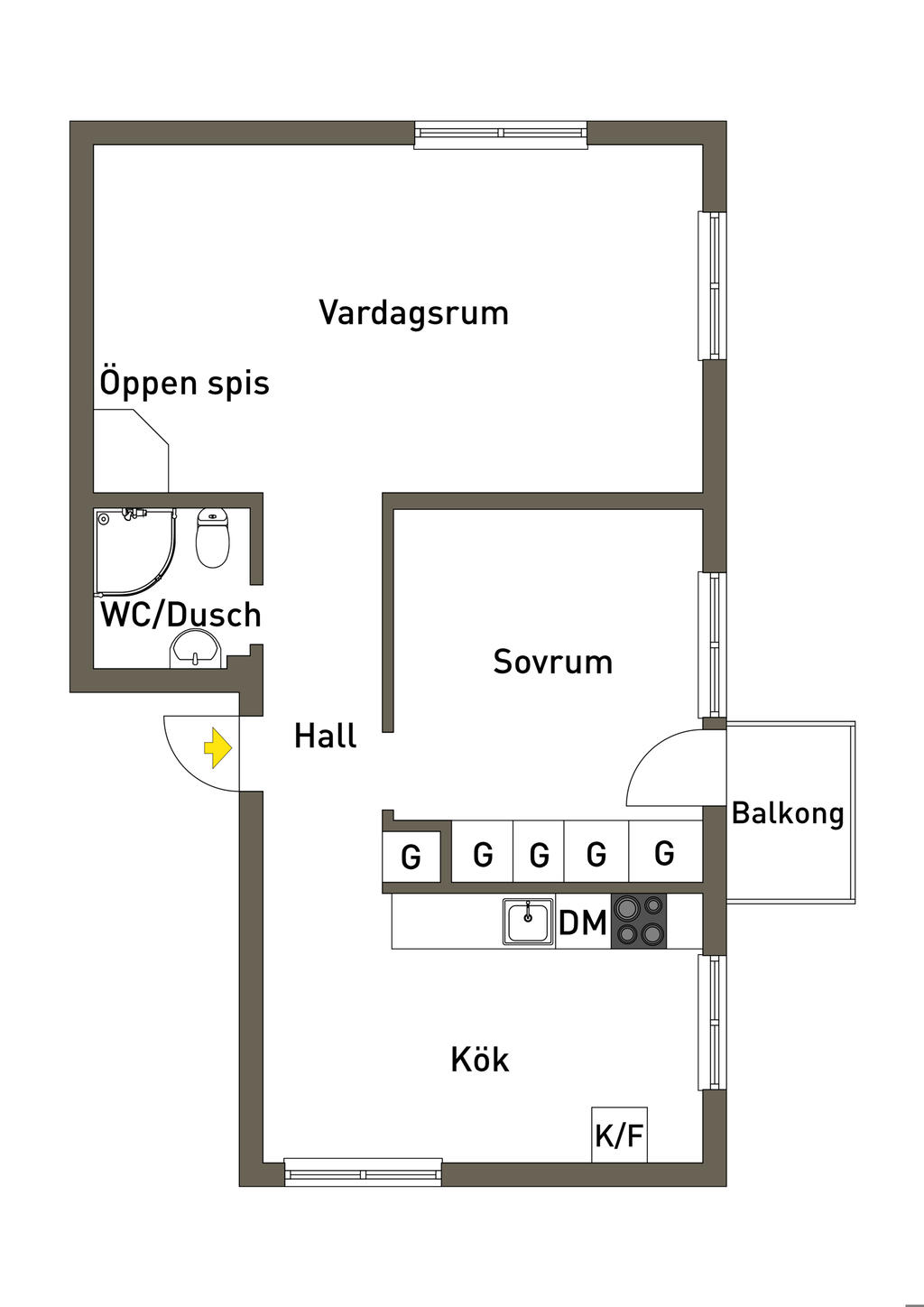 Planlösning