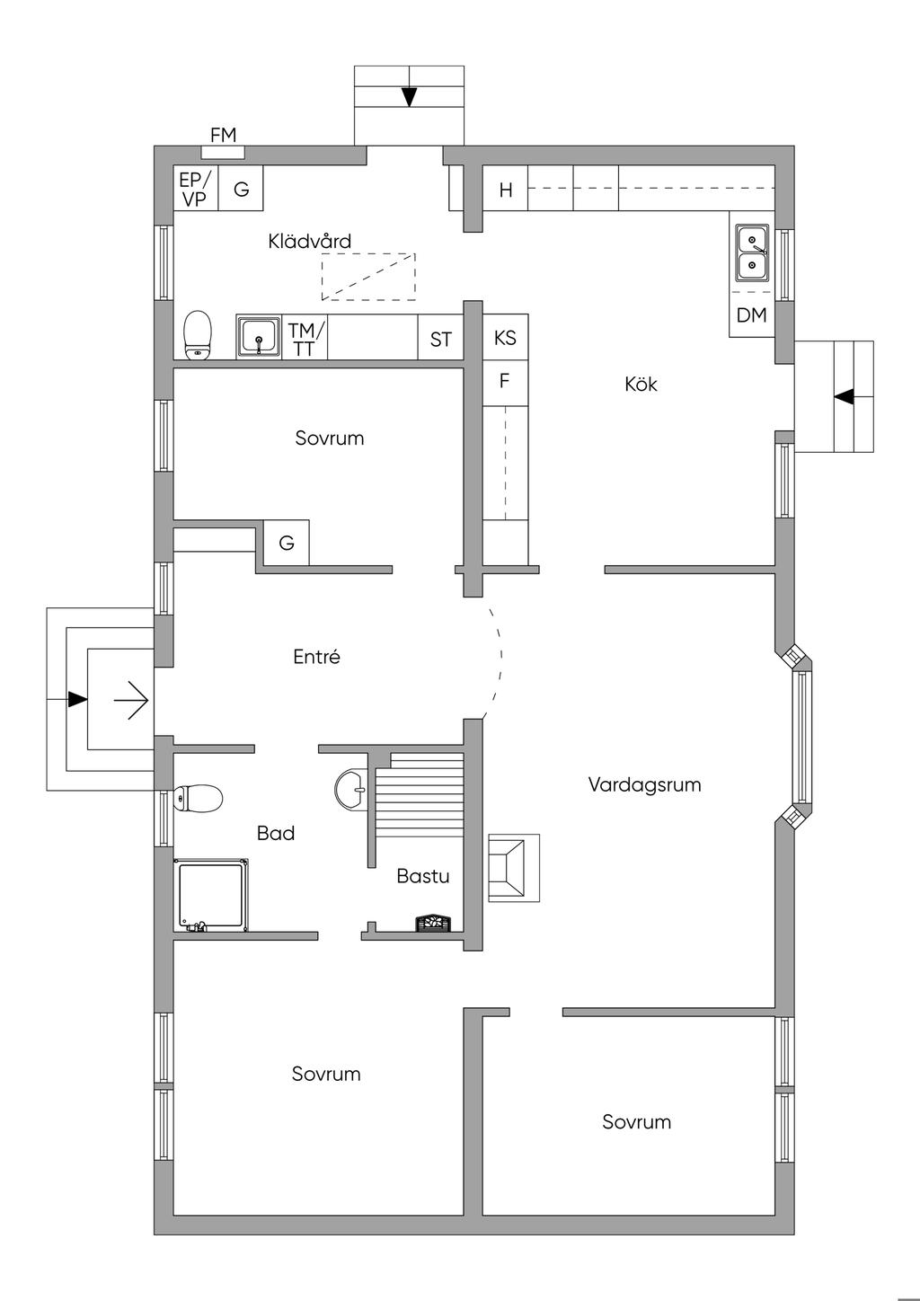 Alternativ planlösning