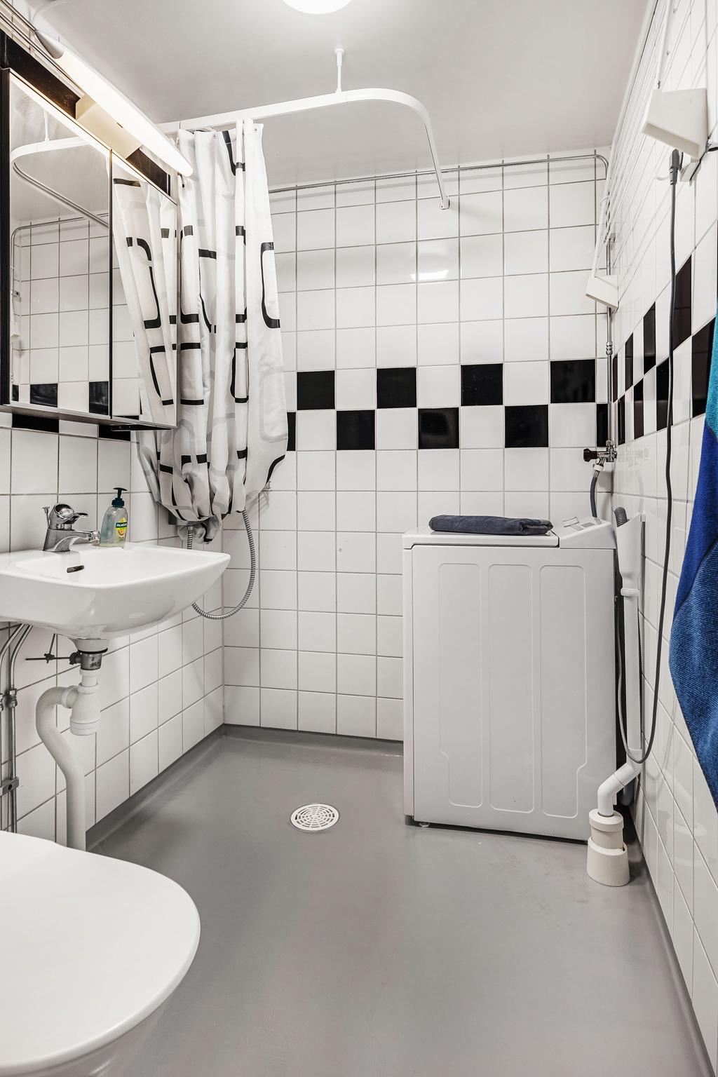 Med egen tvättmaskin i lägenheten blir vardagen enklare