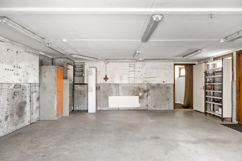 Garage interiört