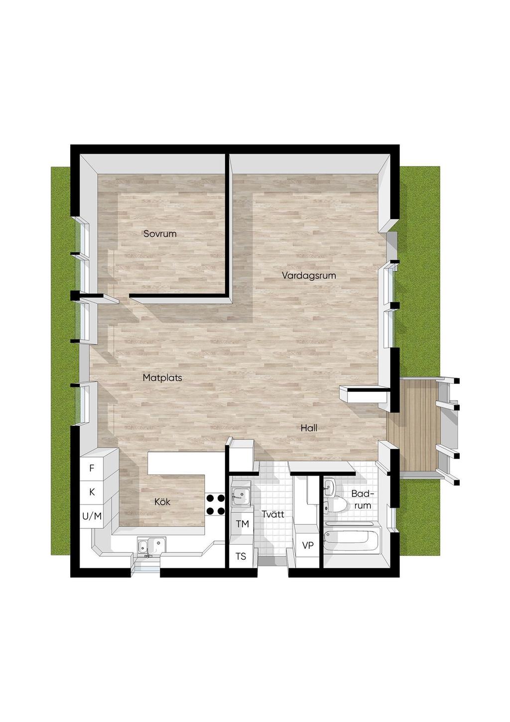 Planlösning