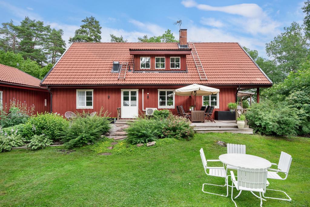 Baksidan av bostaden.