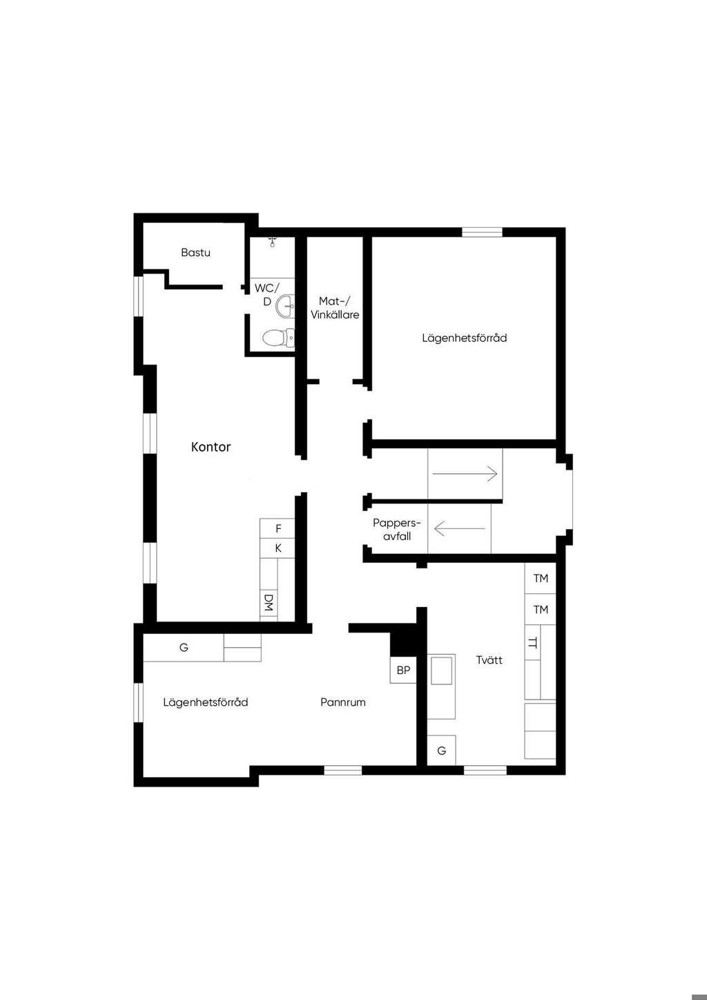 Källarplan
