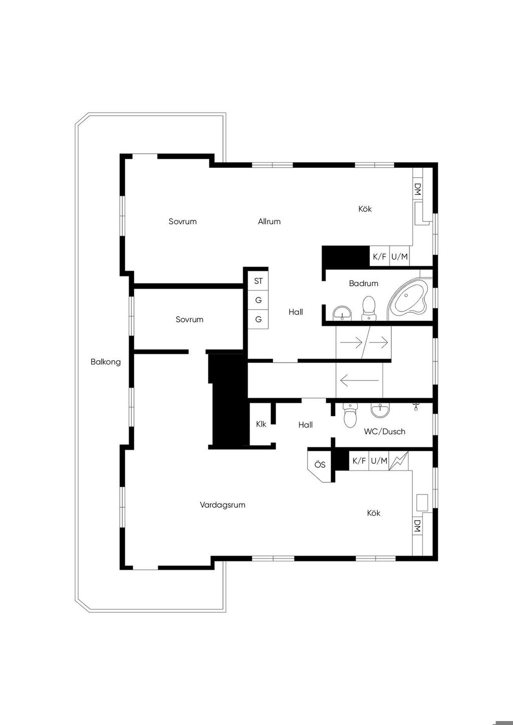 Övre plan