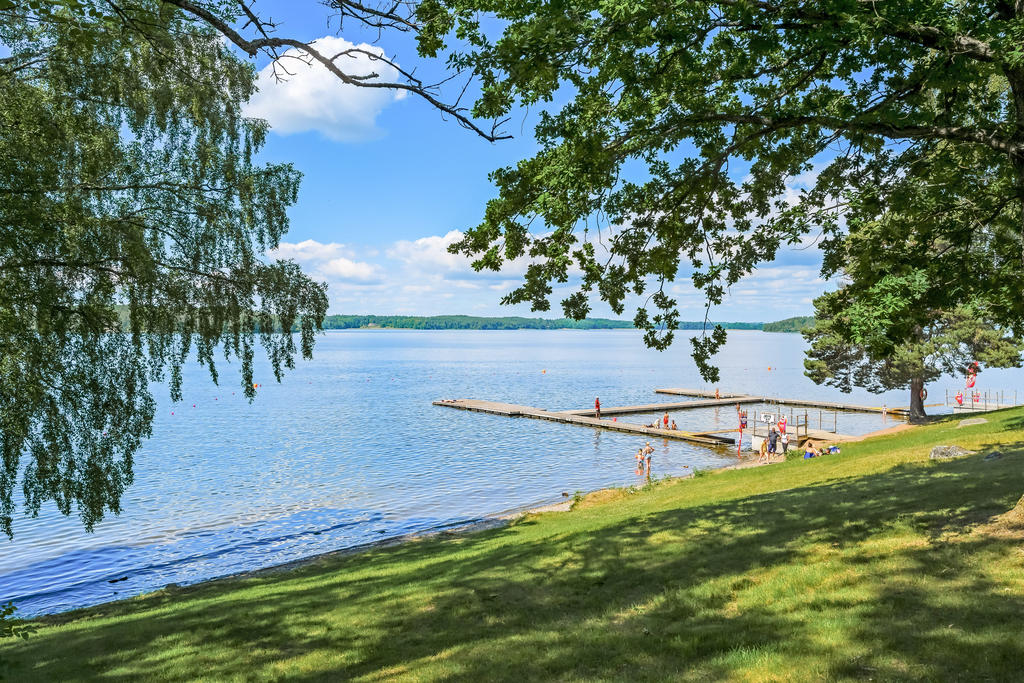 Vackra Görvälnsbadet i Järfälla kommun