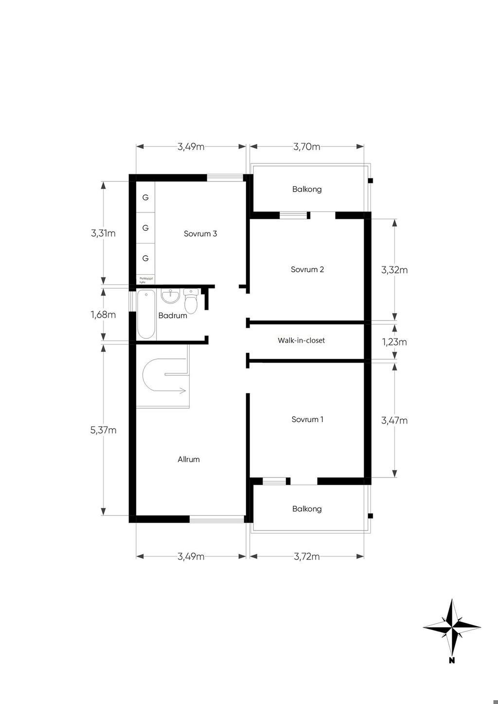 Övre plan