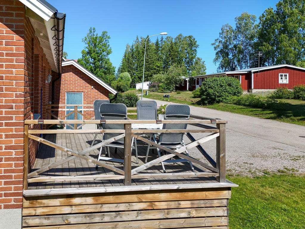 Uteplats vid entrén