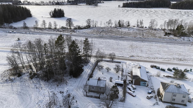 Ett boende med sjöutsikt från köksfönstret