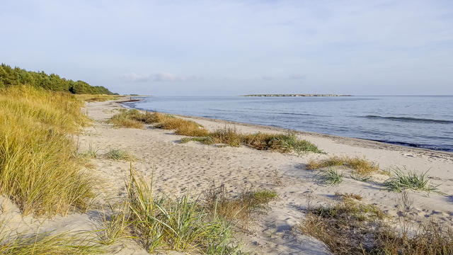 Gångavstånd till den magiska badstranden i Austre
