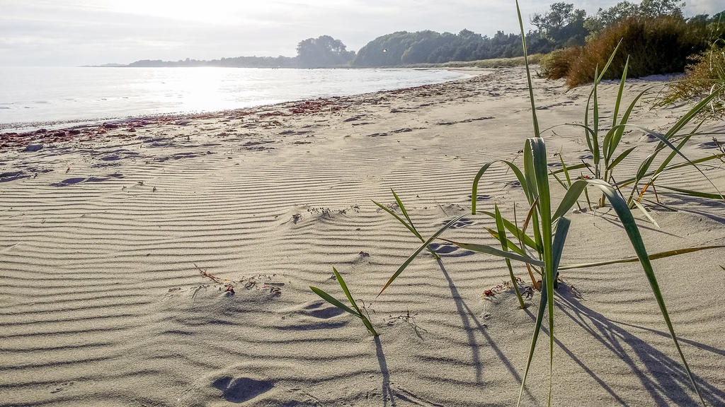 Gångavstånd till den magiska badstranden i Austre