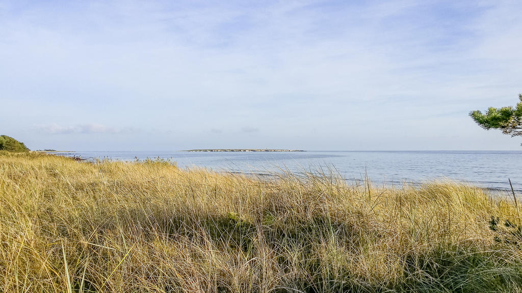 Gångavstånd till den magiska badstranden i Austre