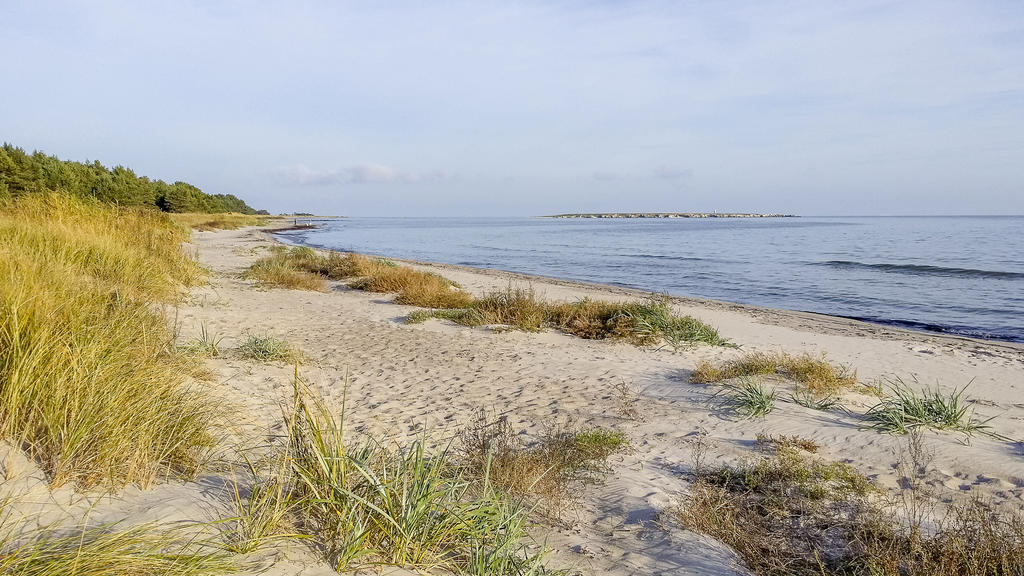 Gångavstånd till den magiska badstranden i Austre