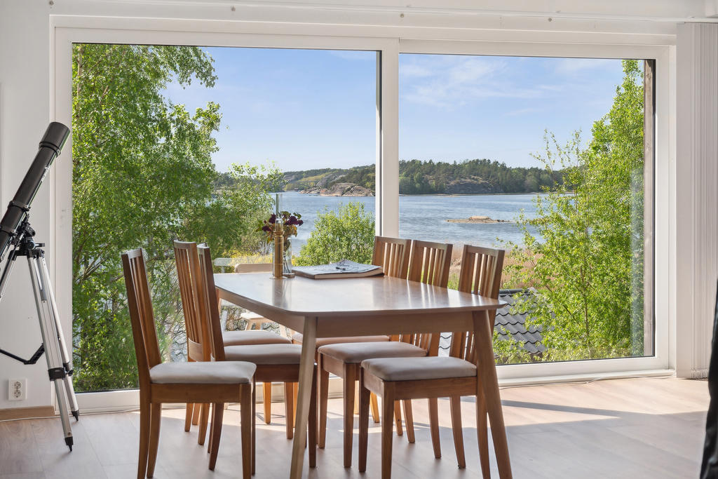 Trevlig utsikt från andra plan!