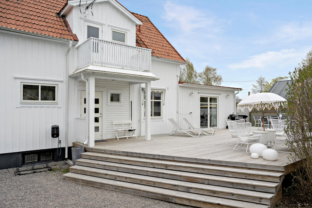 Stort och härligt soldäck