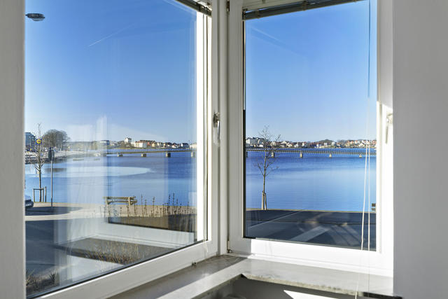 Vacker havsutsikt från lägenheten