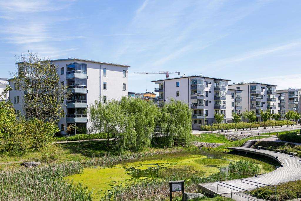 Fina, grönskande närområden