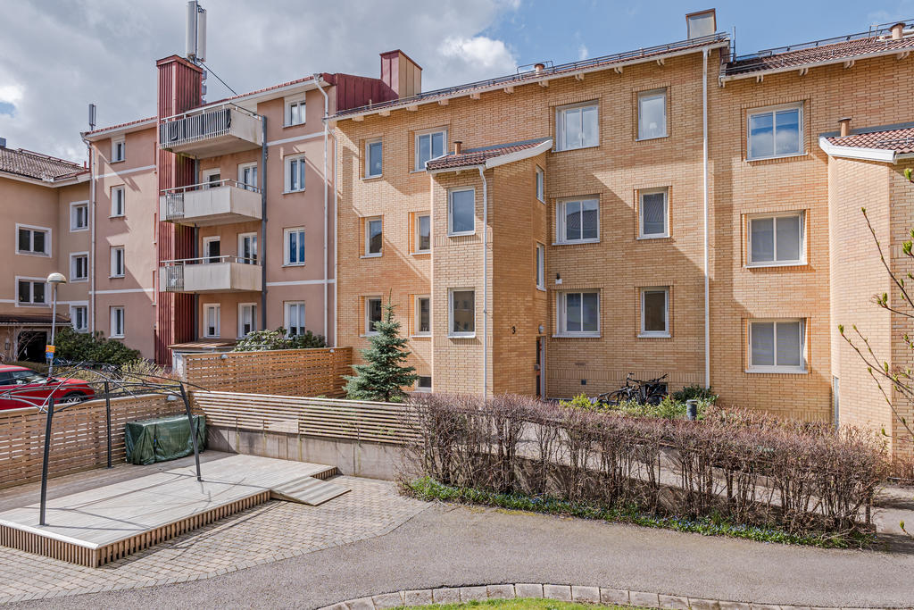 Trevlig innergård