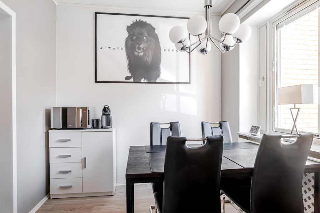 Kök med matplats