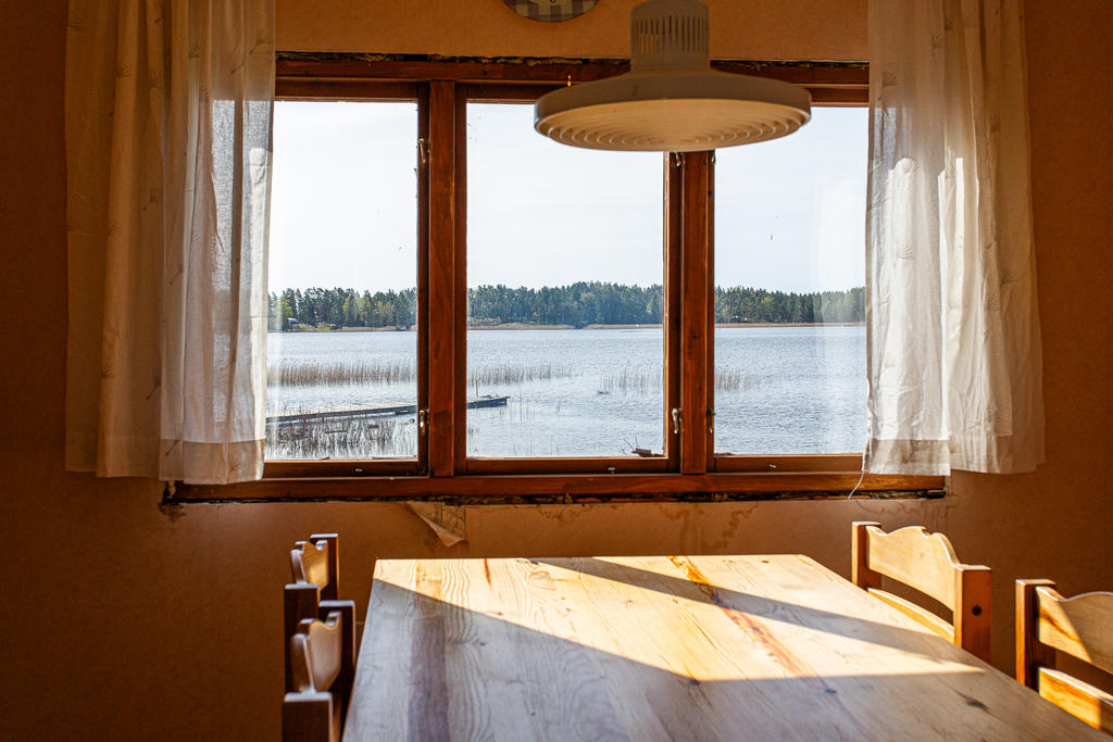 Njut utsikten från matbordet 