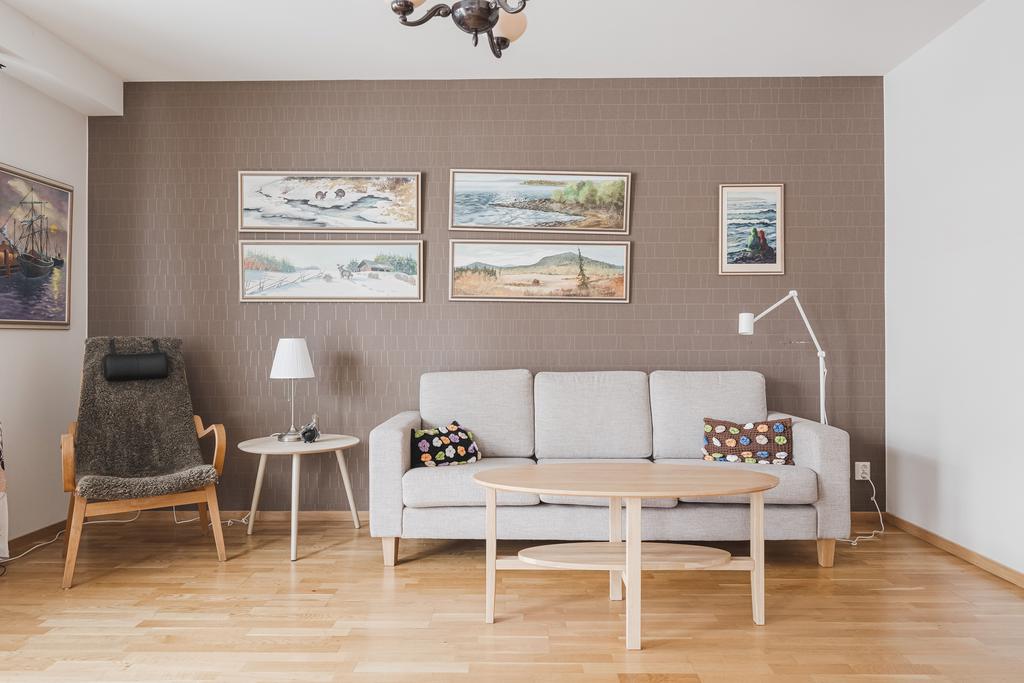Vardagsrummet med plats för umgänge