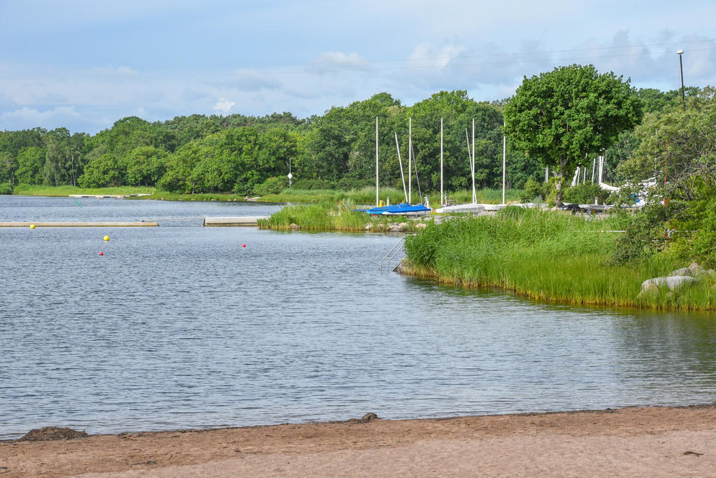 Sandstrand vid Långviken
