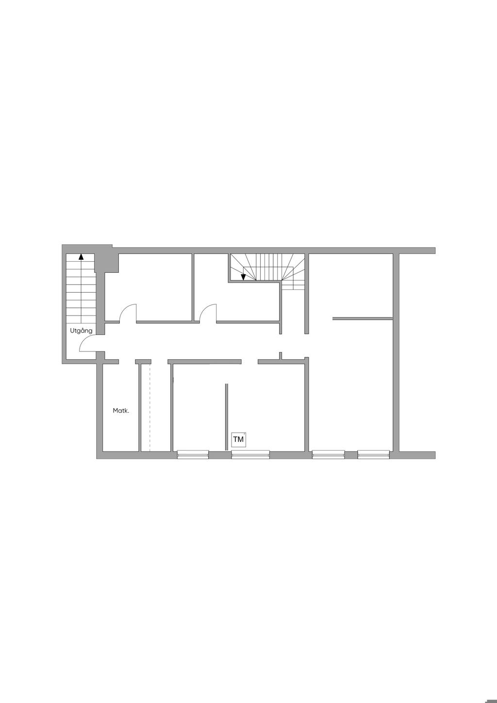 Planritning källarplan