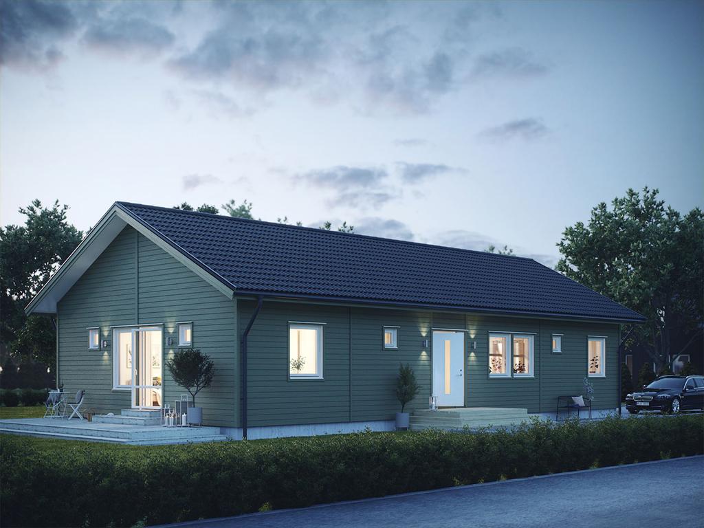 Exempelhus från Smålandsvillan. Villa Fredriksdal