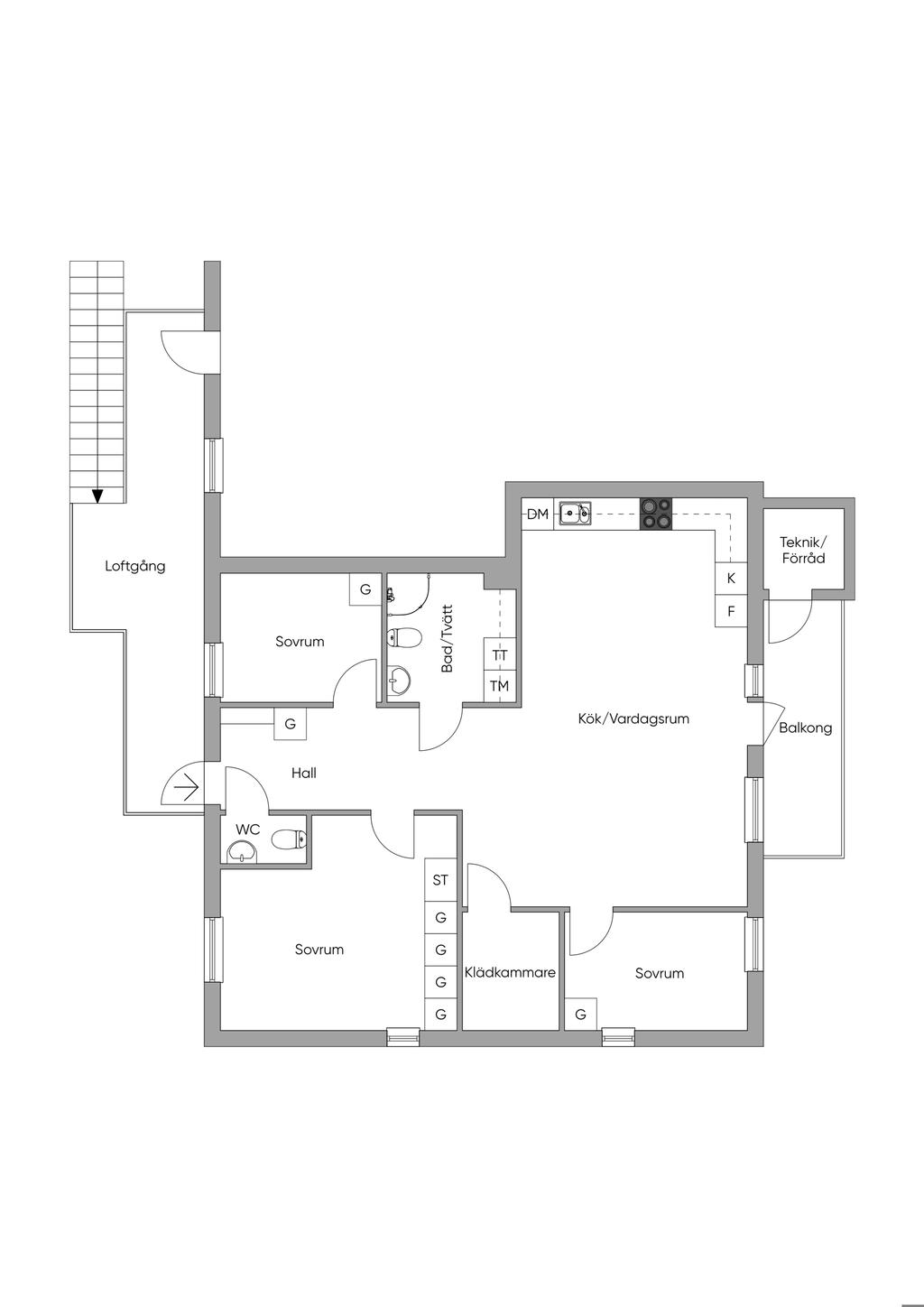 Planlösning 2D