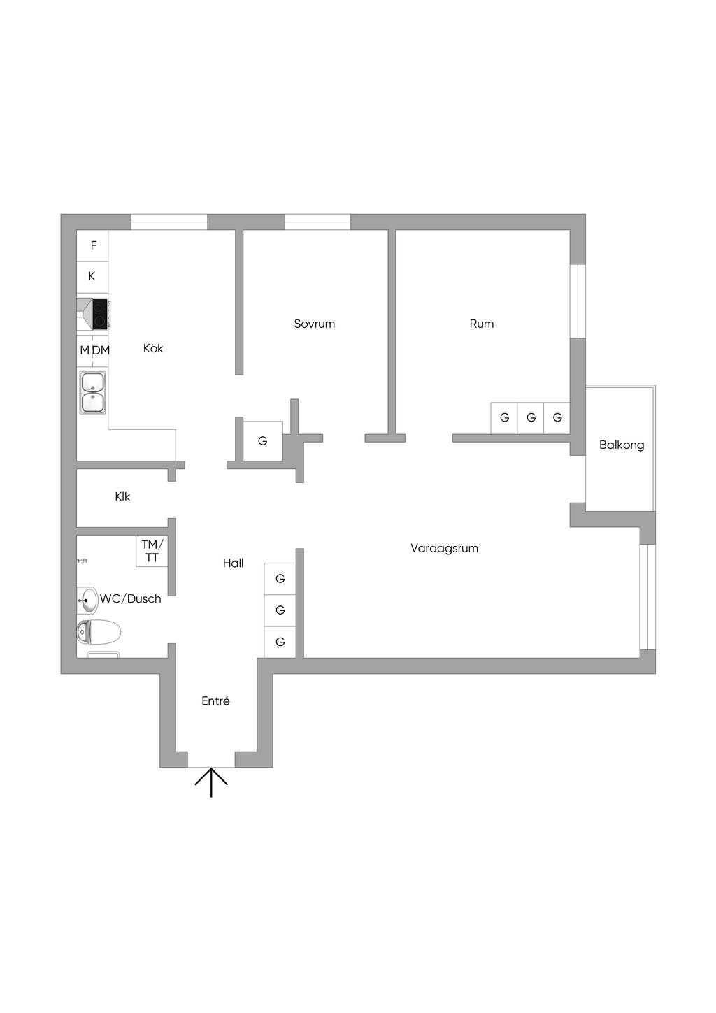 Planlösning