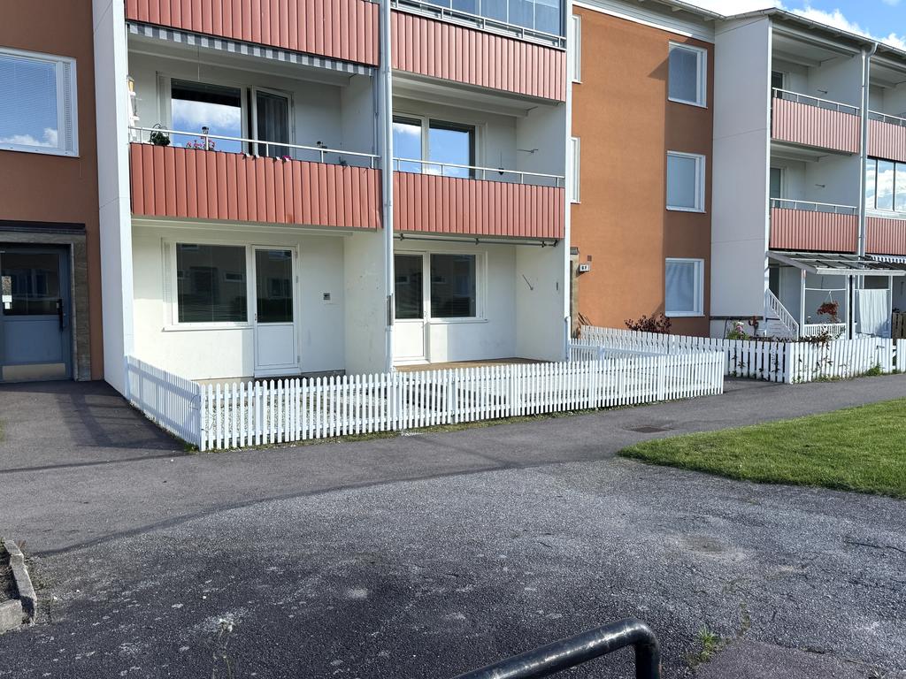 Uteplats i soligt läge