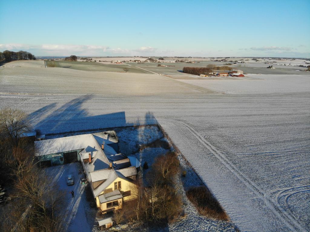 Vackra vinterlandskap.